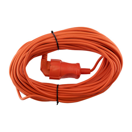 Extension cord ProConnect PVS 3x0.75.20 m, s/w, 6 A, 1300 W, IP44, orange (Made in Russia)