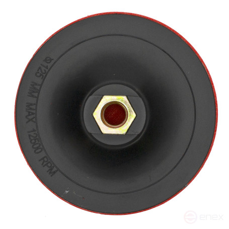 Тарелка опорная (Насадка на УШМ), 125мм, без переходника, Тонкая, Чеглок (200)