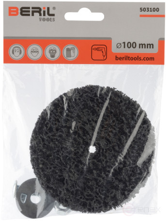 Coral Metal stripping circle for drill 100 mm BERIL