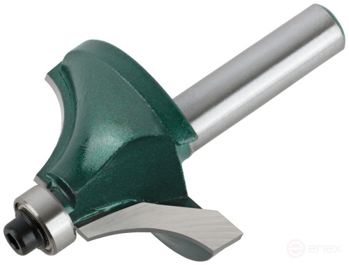 Фреза кромочная калевочная с нижним подшипником DxHxL=38,1x17x54 мм