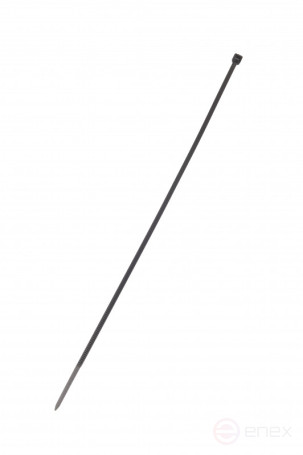 WRline WR-SHN-25-200B Стяжка-хомут 2,5х200 мм, кабельная нейлоновая 6,6, неразъемная, цвет черный (100шт)