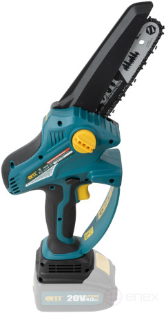 Пила цепная; Бесщеточный; 20В; 7,5 м/сек; 150 (6"), 145 мм, 36, 40 мл, рез. накл.; коробка