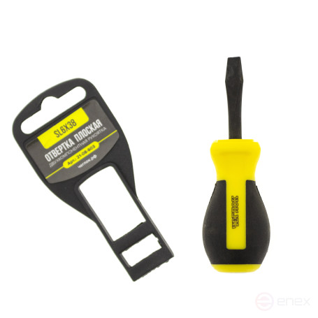 Flat screwdriver SL6x38, Cheglock (12/240)