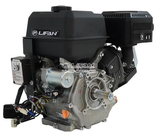 Lifan KP500E ECC engine, 25mm shaft, 18 Amp coil (filter element type "winter")