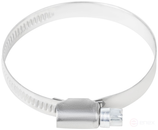 Хомут обжимной накатной, ширина 9 мм, нерж.сталь 40-60 мм