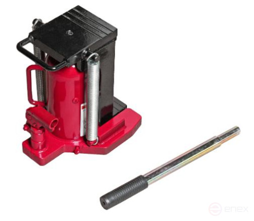 Bottle jack 20t 303-443mm 2-plunger JTC