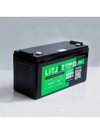 LiFeP04 12V 200Ah Boat Battery with Bluetooth Traction