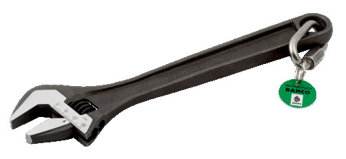 Разводной ключ серии 80 с крепежным металлическим кольцом, длина 380/захват 44 мм