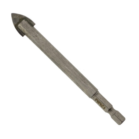 Tile and glass drill bit 12 mm, HEX, LiteWerk (500/1000)