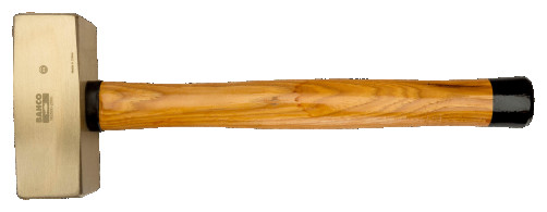 ИБ Кувалда немецкого типа (алюминий/бронза), деревянная рукоятка, 2500 г