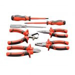 Set of hinge-lip tool with screwdrivers 1000V, 7 pcs.