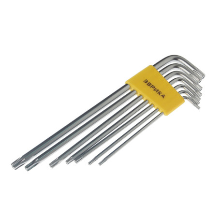 TORX ER-25107XLT Wrench Set: L-shaped extra long T10-T40 7pr. EUREKA /1/12/60
