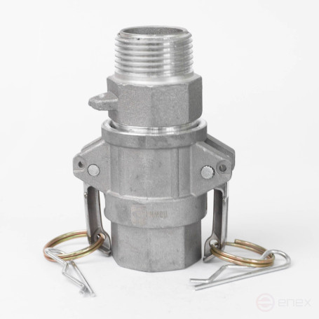 Camlock type F-100 1" (25 mm), aluminum, 1 piece
