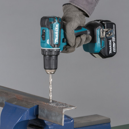 Impact-free cordless screwdriver drill DDF485Z LXT
