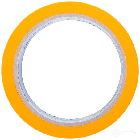 Yellow paint tape, for interior use, 48 mm x 25 m