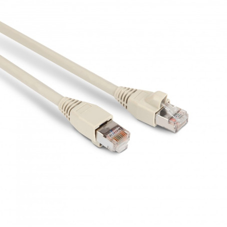 PC-LPM-STP-RJ45-RJ45-C6a-3M-LSZH-GY Patch Cord F/UTP, Shielded, Cat.6a (100% Fluke Component Tested), LSZH, 3m, Grey