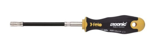 Felo Ergonic Screwdriver with Flexible Bit Rod 1/4" X170 42963540