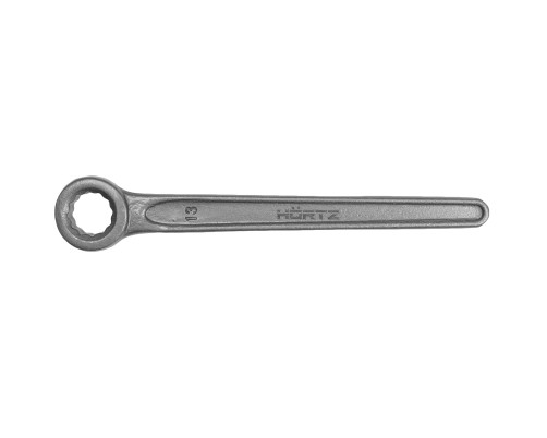 The key is a single-sided 13 mm straight long handle HORTZ