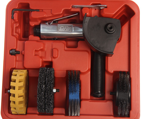 Pneumatic angle grinder 3600rpm, 90PSI with a set of JTC discs