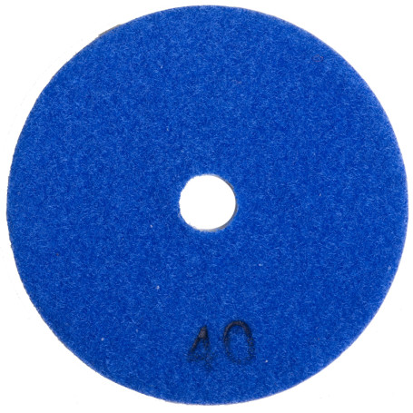 Алмазный гибкий шлифовальный круг 100мм Р40 Flexione blue line