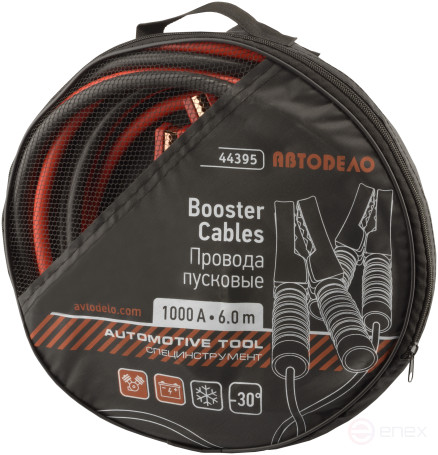 Cigarette Lighter Wires 1000A 6.0 m (Avtodor) 44395