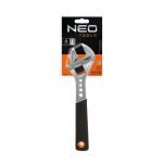 Adjustable wrench 250 mm, range 0-33 mm