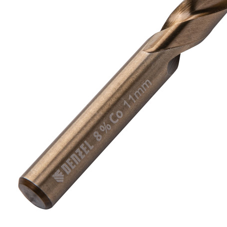 Metal drill bit, 11 mm, HSS Co-8%// Denzel