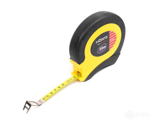 Tape measure 30m width 13mm closed building CR-002 HORTZ