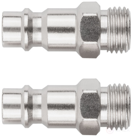 Universal adapters with 1/4" external thread, 2 pcs.