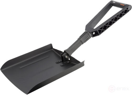 Лопатка автомобильная снеговая (L-660мм; складная; в чехле) АвтоDело 44006