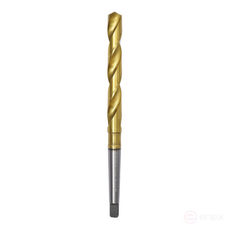 Сверло 2041 Эксперт Ø 9 мм КОНИЧ Конус Морзе 1 M2 TIN (6542)/118° DIN 345 Пласт бокc 1/10