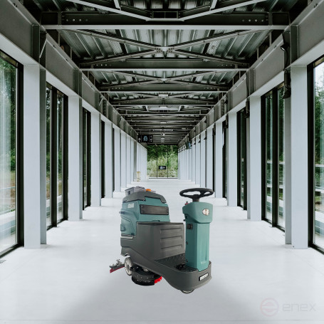 Компактная поломоченая машина с сиденьем оператора LiTE660R-L100 (литиевая АКБ 100 Ач С2)