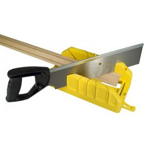 Carpentry chair plastic STANLEY 1-19-800, 350x143x95 mm, with a hacksaw 350 mm