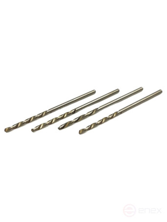 Drill bit with cylindrical shank f 1.9 mm R6M5 ground A1