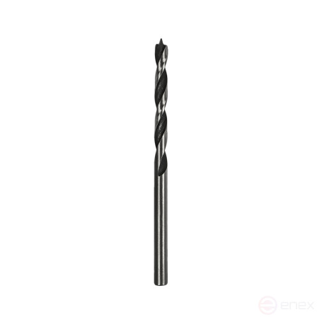 Сверло по дереву ПРАКТИКА 4 х 75 мм, серия Мастер (1шт.) блистер (034-809)