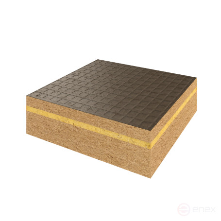 Панель Комфорт Эко+ 1250х600х34 #1 сетка1/двп12/мембрана2/двп19