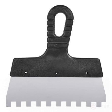 Toothed spatula "Standard" (blade width 600 mm), tooth 8 mm