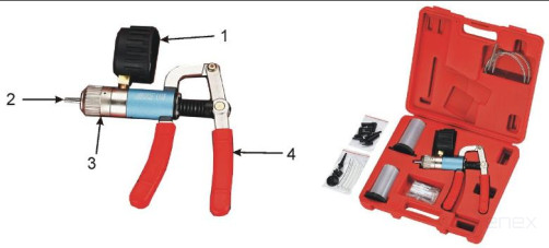 Приспособление для проверки давления и герметичности в кейсе JTC