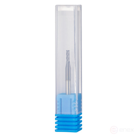 End mill plosk TV/cpl 4Z No.008, 4/4*14*50 HRC45 AlTiN without chamfer profiled