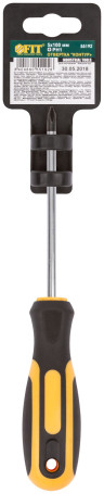 Screwdriver "Contour", CrV steel, rubberized handle 5x100 mm PH1