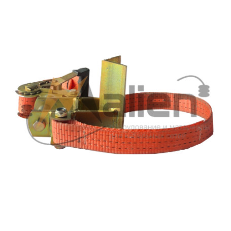 The PRM-2M suspension is equipped with a belt and a ratchet mechanism for the mounting roller