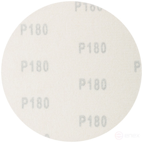 Круги абразивные шлифовальные на ворсовой основе под "липучку" (Р180, 125 мм, 5шт.), Cutop Profi