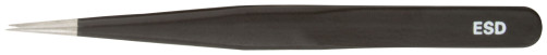 Precision tweezers, antistatic, stainless steel.steel, plastic.coating, Pro type A (110 x 9 x 2 mm)