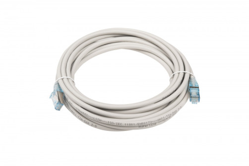 PC-LPM-STP-RJ45-RJ45-C6-5M-LSZH-GY Patch Cord F/UTP, Shielded, Cat.6 (100% Fluke Component Tested), LSZH, 5 m, Grey