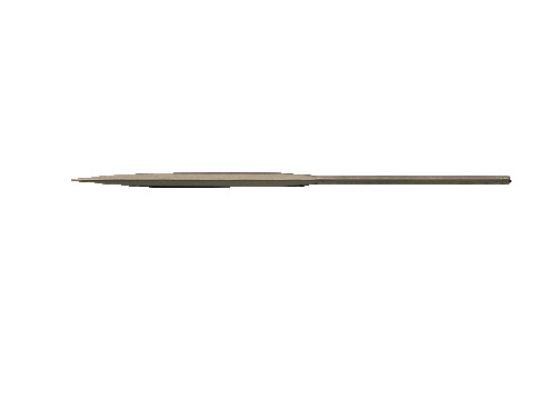 Баррет-Надфиль, без ручки, 160 мм, насечка бархатная
