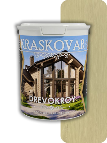 Антисептик кроющий Kraskovar Drevokroy 1015 0,9 л.
