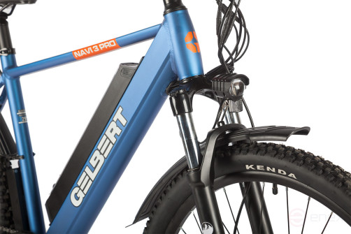 Gelbert Navi 3 PRO electric bike, blue