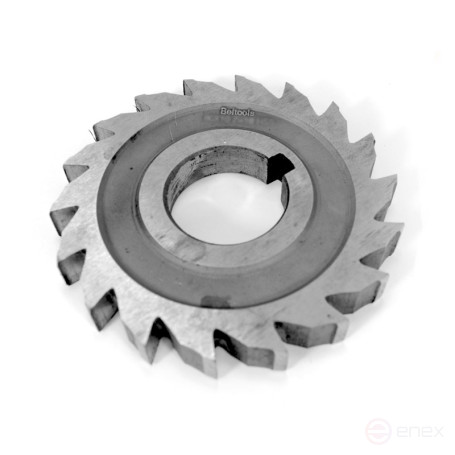 Grooved milling cutter 80x10x27 Z=18 HSS GOST 3964-69 Beltools