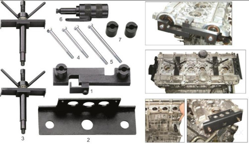 Camshaft and Crankshaft Locking Kit (VOLVO 850,960,S40,S70,S90 before 2006) JTC