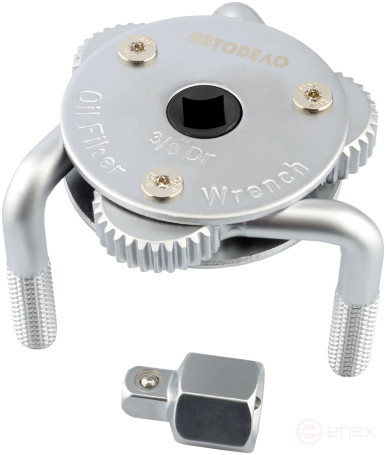 Ключ масляного фильтра (АвтоDело) "Краб" D=65-110mm (40517)